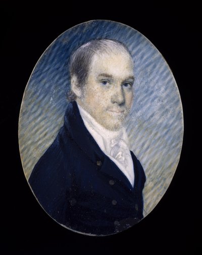 Miniature of William Cadogan Simes (1773-1824) by Unbekannt Unbekannt